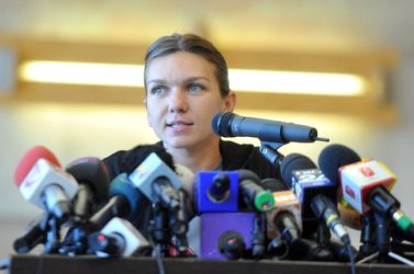 BUCURESTI - AEROPORTUL HENRI COANDA - SIMONA HALEP