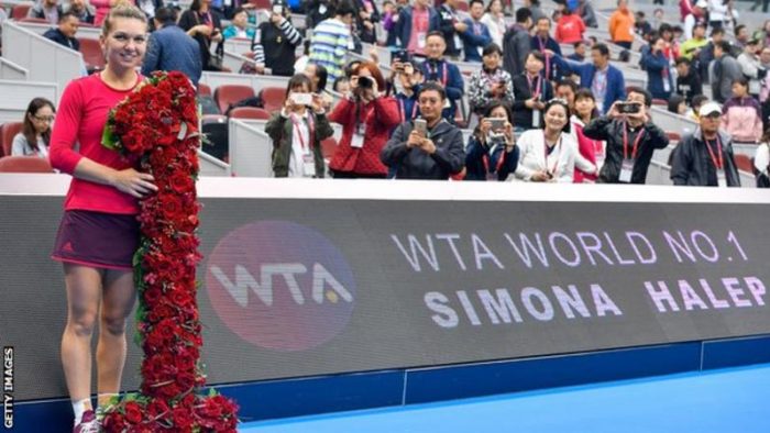 SIMONA Halep nr 1 WTA