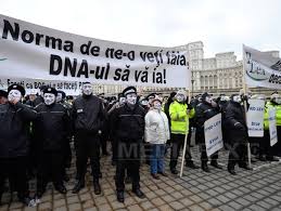 politiști protest