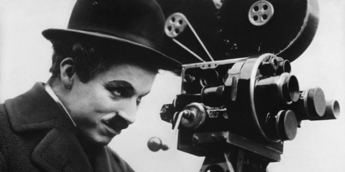 Charlie Chaplin camera filmat
