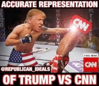 TRUMP vs CNN b
