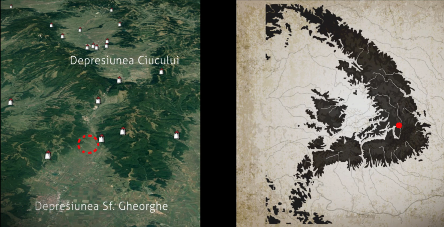 AȘEZĂRI DACICE ZONA CIUC-SF GHEORGHE d