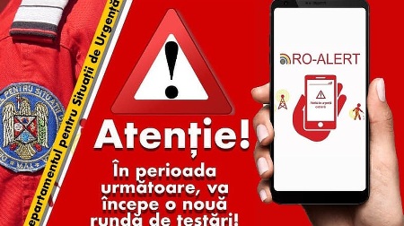 RO ALERT testare