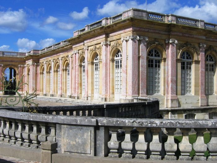 Trianon-Palatul Chateau de Versailles Trianon, unde a fost semnat tratatul
