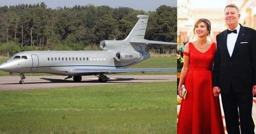IOHANNIS & CARMEN AVION PRIVAT