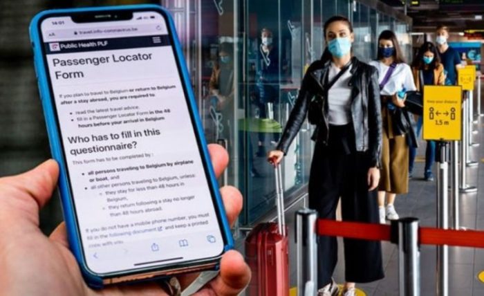 Formularul de localizare a pasagerului PLF