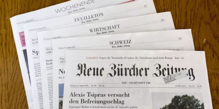 Neue Zürcher Zeitung