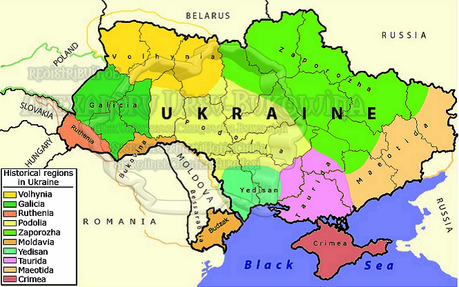 UCRAINA TERITORIILE VECINILOR