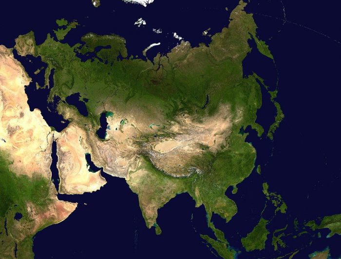 Eurasia location map