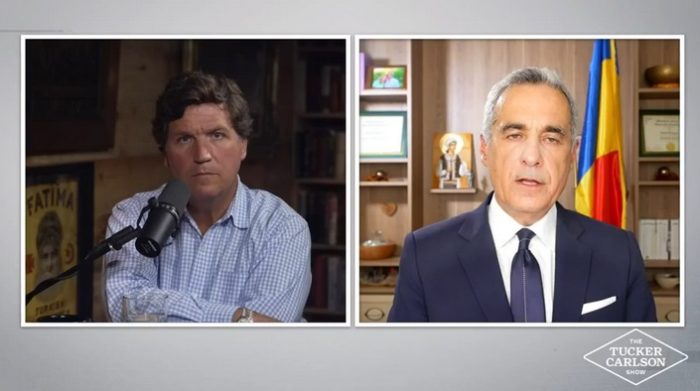 CALIN GEORGESCU & Tuker Carlson