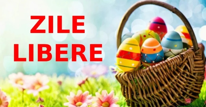 ZILE LIBERE APRILIE
