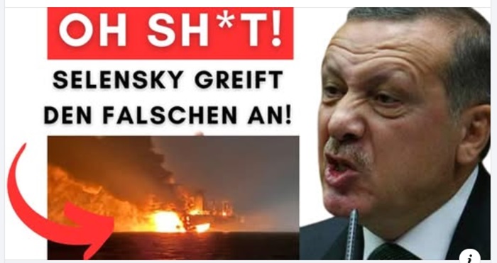 ERDOGAN - NAVE ATACATE DE UCRA