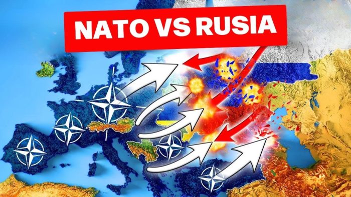 NATO vs RUSIA săgeti