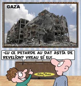 GAZA - PRAF cu petarde evreiești