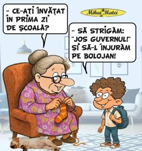 PRIMA ZI DE SCOALĂ - JOS GUVERNUL
