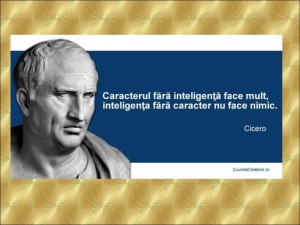 CARACTER vs INTELIGENTA                    