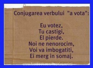 Conjugare a vota                    